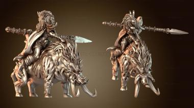 3D модель Королевский Фоморианский конный чемпион (STL)