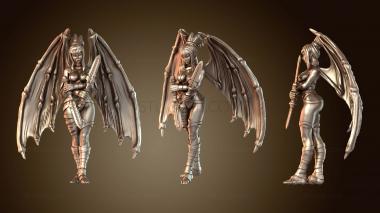 3D модель Небесные крылья королевства (STL)
