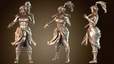 3D модель КОРРА Решительная (STL)