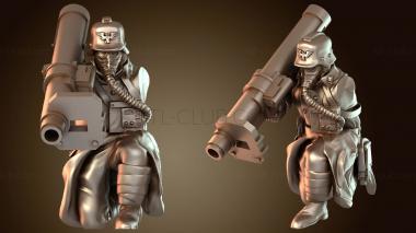 3D модель Война ланзакохетов син бразо (STL)