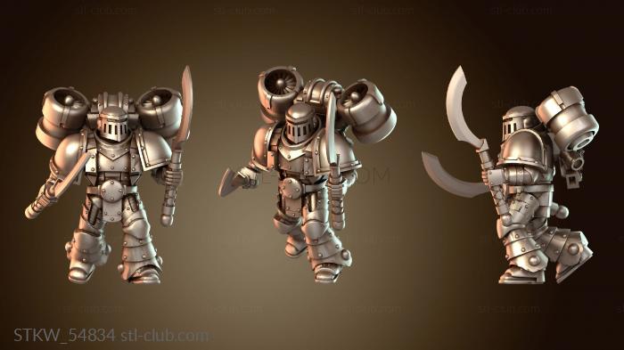 Military Клика оккультных клинков ксонов, доверенное лицо цаангора, pdlh