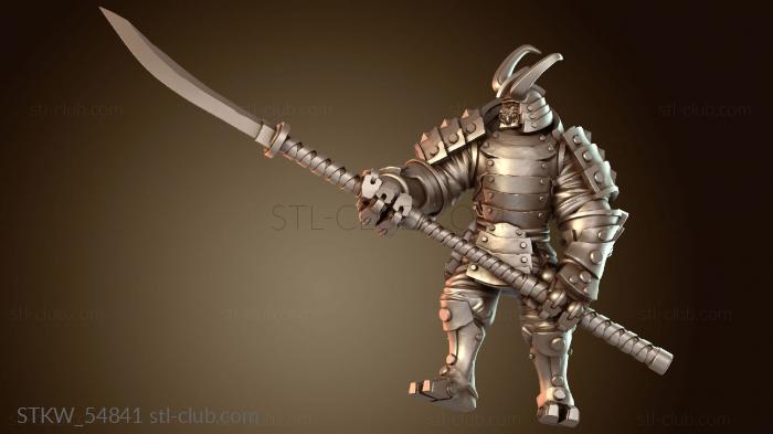 Military Kurogane Naginata Pre