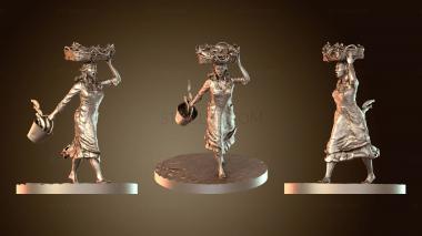 3D модель La pescadora (STL)
