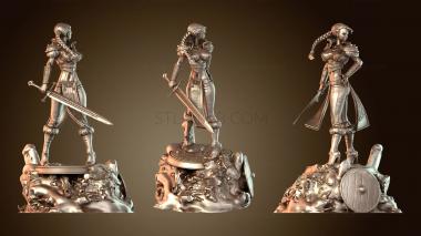 3D модель Леди Мария (STL)