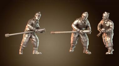 3D модель Парень с сухопутными боеприпасами, Опытный (STL)