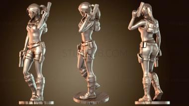 3D модель Лара стоит (STL)