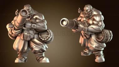3D модель Лидбелчер Могучий (STL)