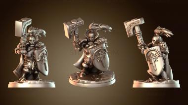 3D модель Освободители Молот и Щит Могучий (STL)