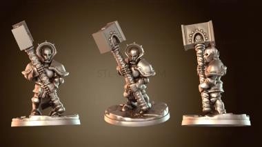3D модель Молот и Щит Освободителей Решительный (STL)