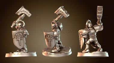 3D модель Освободители Молот и Щит Храбрый (STL)