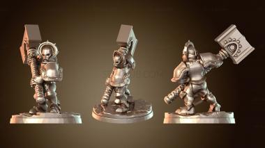 3D модель Освободители Молот и Щит Бесстрашные (STL)