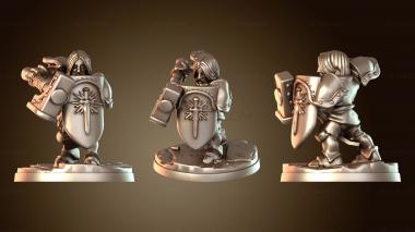 3D модель Молот и щит Освободителей Неумолимый (STL)