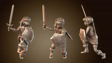 3D модель Ссылка Мужественный (STL)