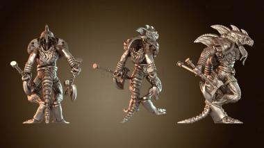 3D модель Топор Ящеролюда Сорвиголова (STL)