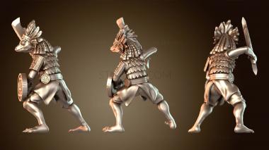 3D модель Ящеролюд Паладин Сершаэа (STL)