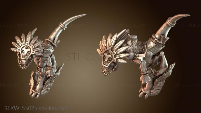 Military Ящерочеловек-сцинк, хитрый охотник