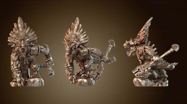 3D модель Ящеролюды Кроксигор (STL)
