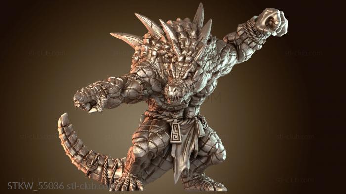 Military Ящеры КРОКСИГОР cocodrilo senalando