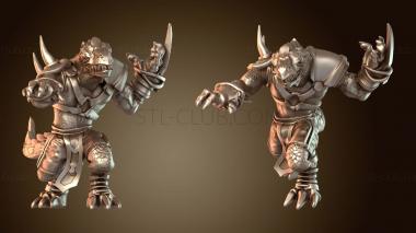 3D модель Ящеролюды Завры (STL)