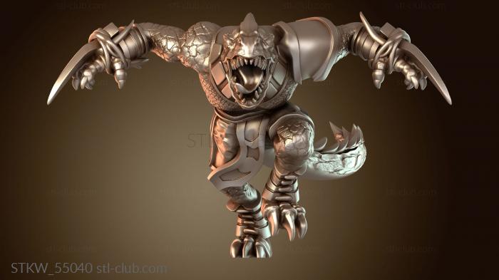 Military Ящеролюды-завры свирепые