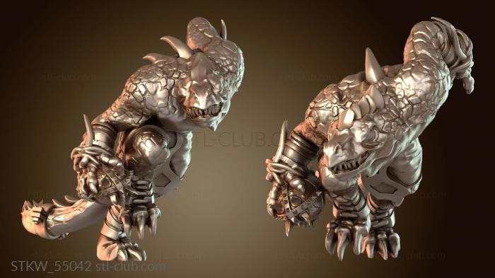 Military Ящеролюды-завры средние неумолимые