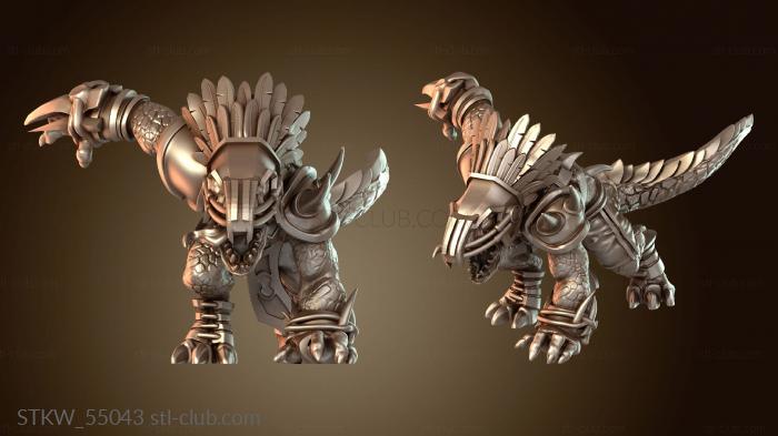 Military Ящеролюды-завры Средний тактический