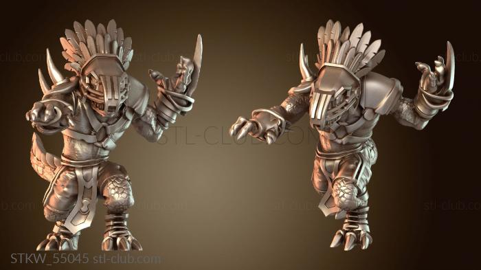 Military Ящеролюды-завры Средней выносливости