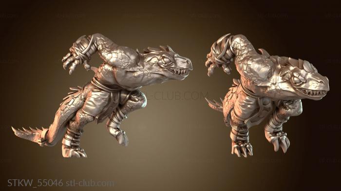 Military Ящеролюды-завры опытные