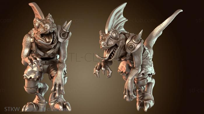 Military Ящерочеловек Сцинк