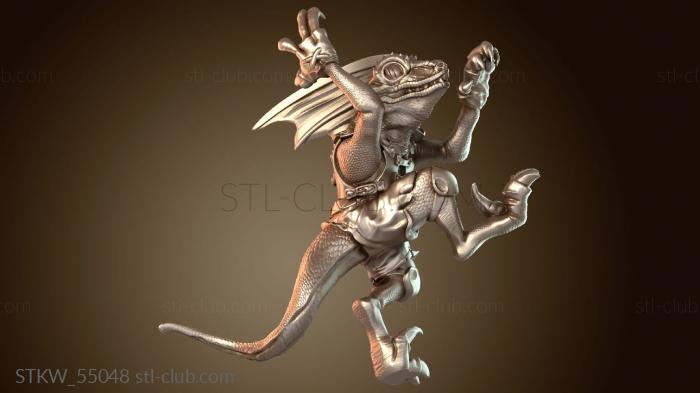 Military Ящеролюд Сцинк ловкий