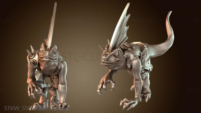 Military Ящеролюд Сцинк бдительный