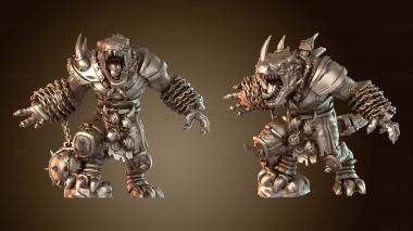 3D модель Ящеролюд Звездный Кроксигор (STL)