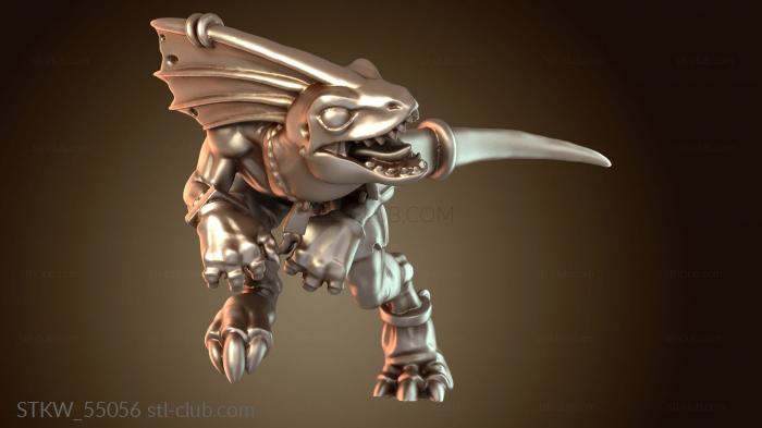 Military Ящерицы-Сцинки проворные СКИНК