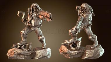 3D модель Лобо дикарь (STL)