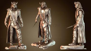 3D модель Костюм Локи и Бог (STL)