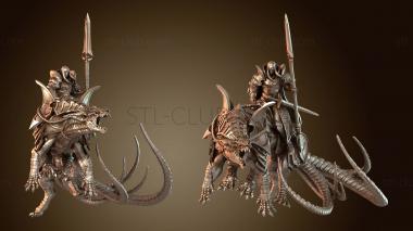 3D модель Лорд Велир Верхом на свирепом коне (STL)