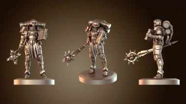 3D модель Аниме-фигурка Лоргара сзади (STL)