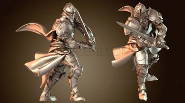 3D модель Лотос падает стоя (STL)