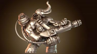 3D модель Локсодон (STL)