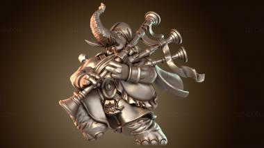 3D модель Локсодон древний (STL)