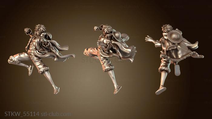 Military Мощный механизм Луффи