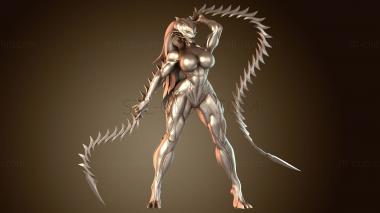 3D модель Lusmon Whips элегантный (STL)