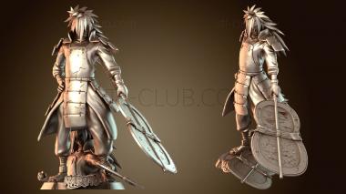 3D модель Скульптура и бюст Мадары Секаи Арма (STL)