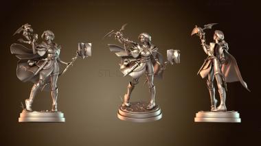 3D модель Волшебная девочка (STL)