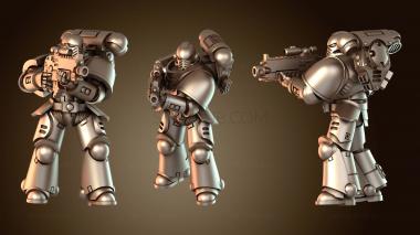 3D модель Волшебные феи, грациозно стреляющие (STL)