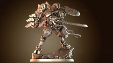 3D модель Магос Ближнее Видение с камнем (STL)