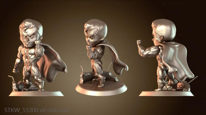 Military Мужчина Чиби