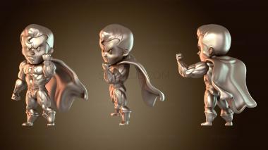 3D модель Мужчина Чиби Нет (STL)