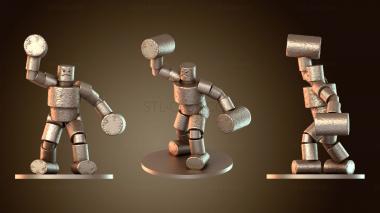 3D модель Зефирный Голем (STL)