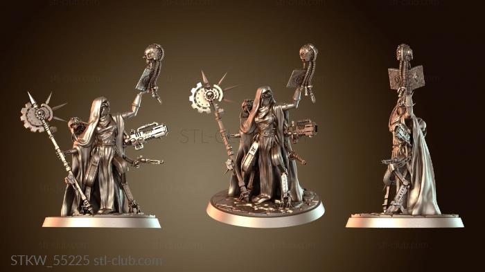 Military Марсианские магосы с молочными железами, женские магосы